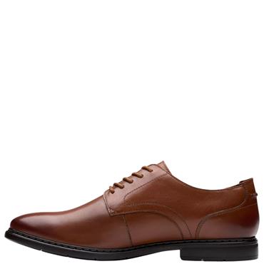 CLARKS MENS SHOE - TAN LEATHER